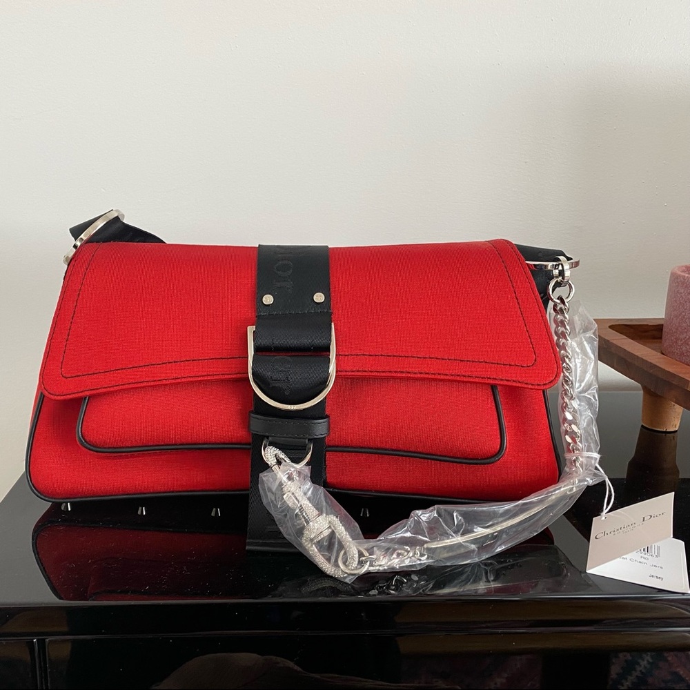 Christian Dior Hardcore Shoulder Bag - Red NWT